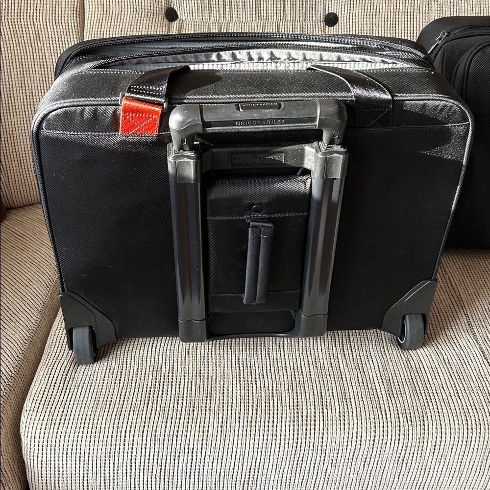 Briggs & Riley Black Men's Computer Travel Bag for 17” NWOT - Picture 7 of 9
